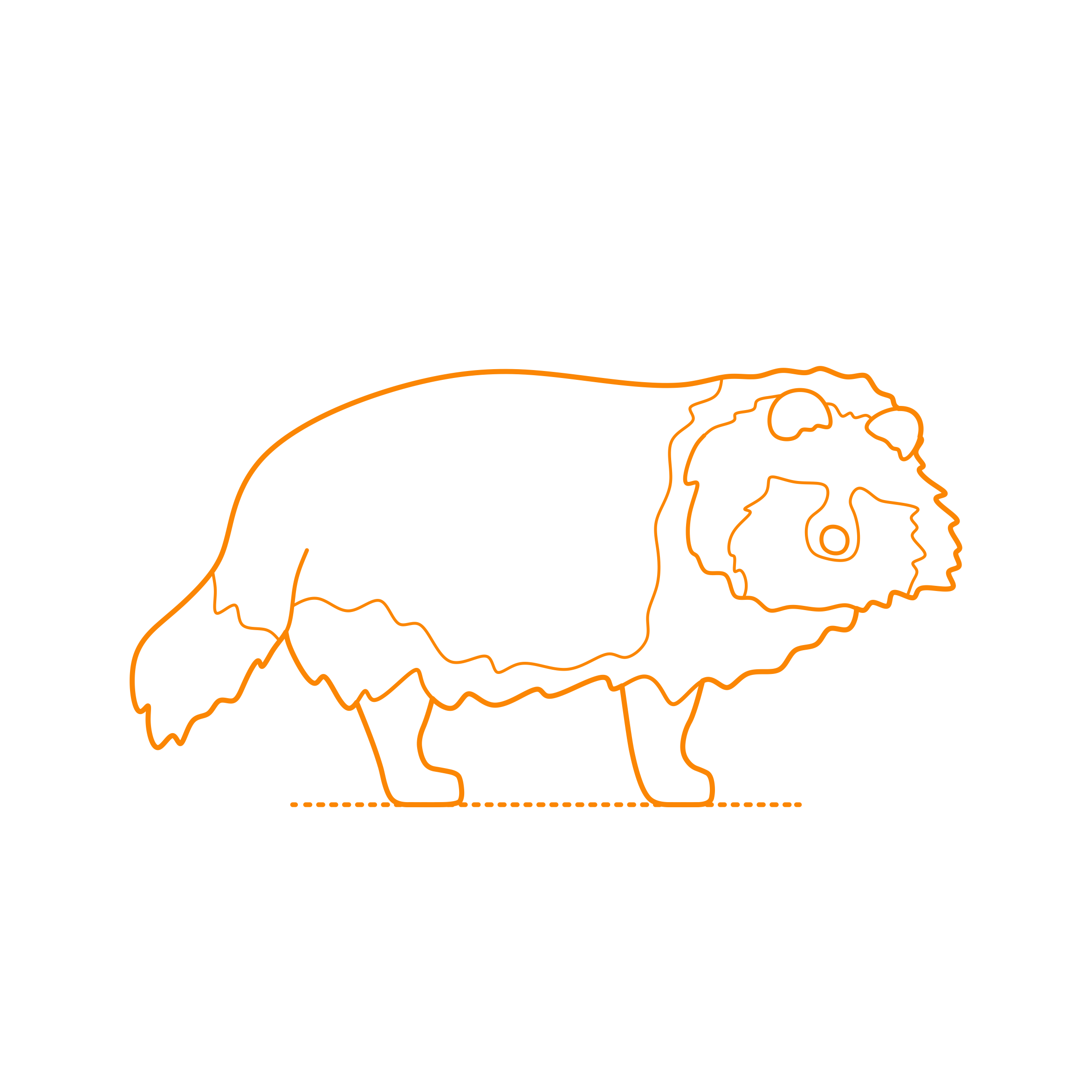 Animals Vulpini Raccoon Dog Stencil Svg Vector Free Vectors